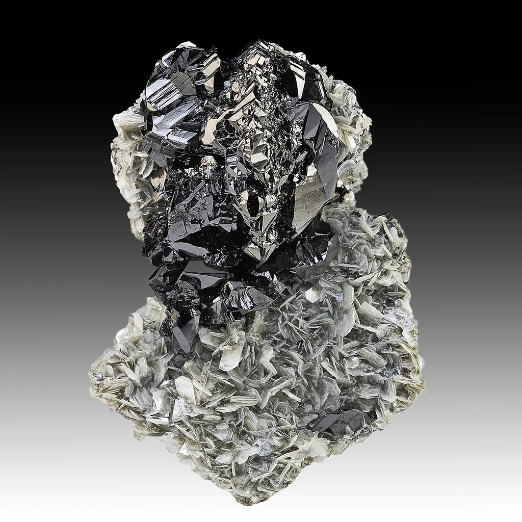 Cassiterite with Muscovite image