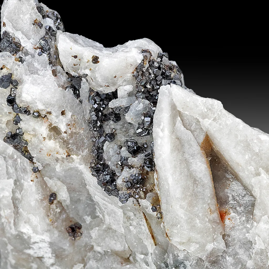 Cassiterite with Quartz image
