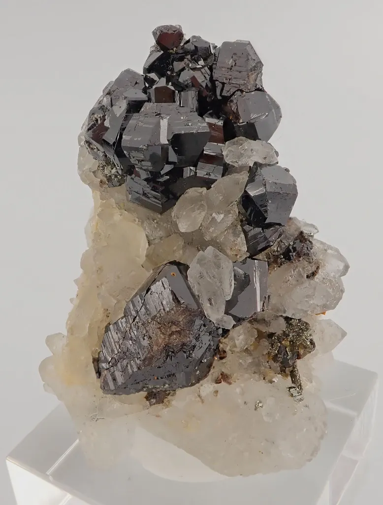Cassiterite with Quartz image