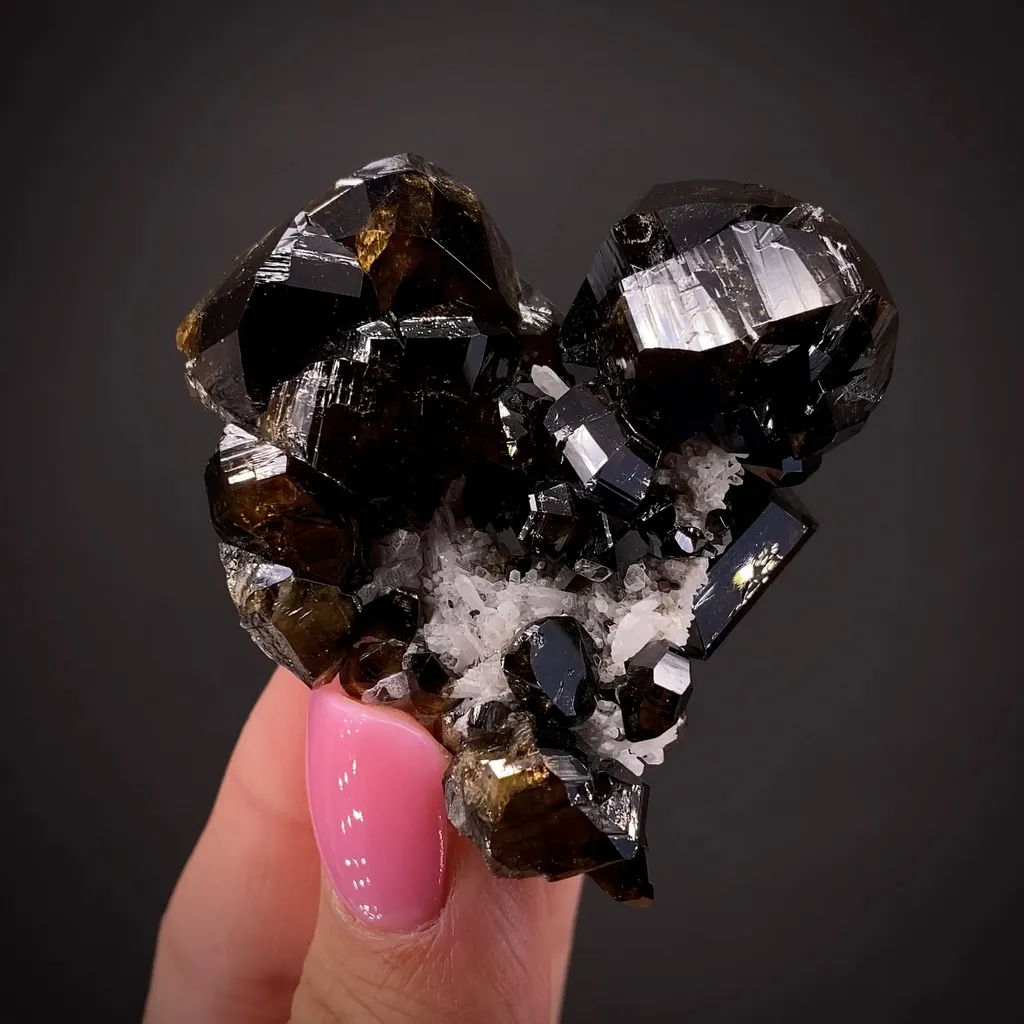 Cassiterite with Quartz image
