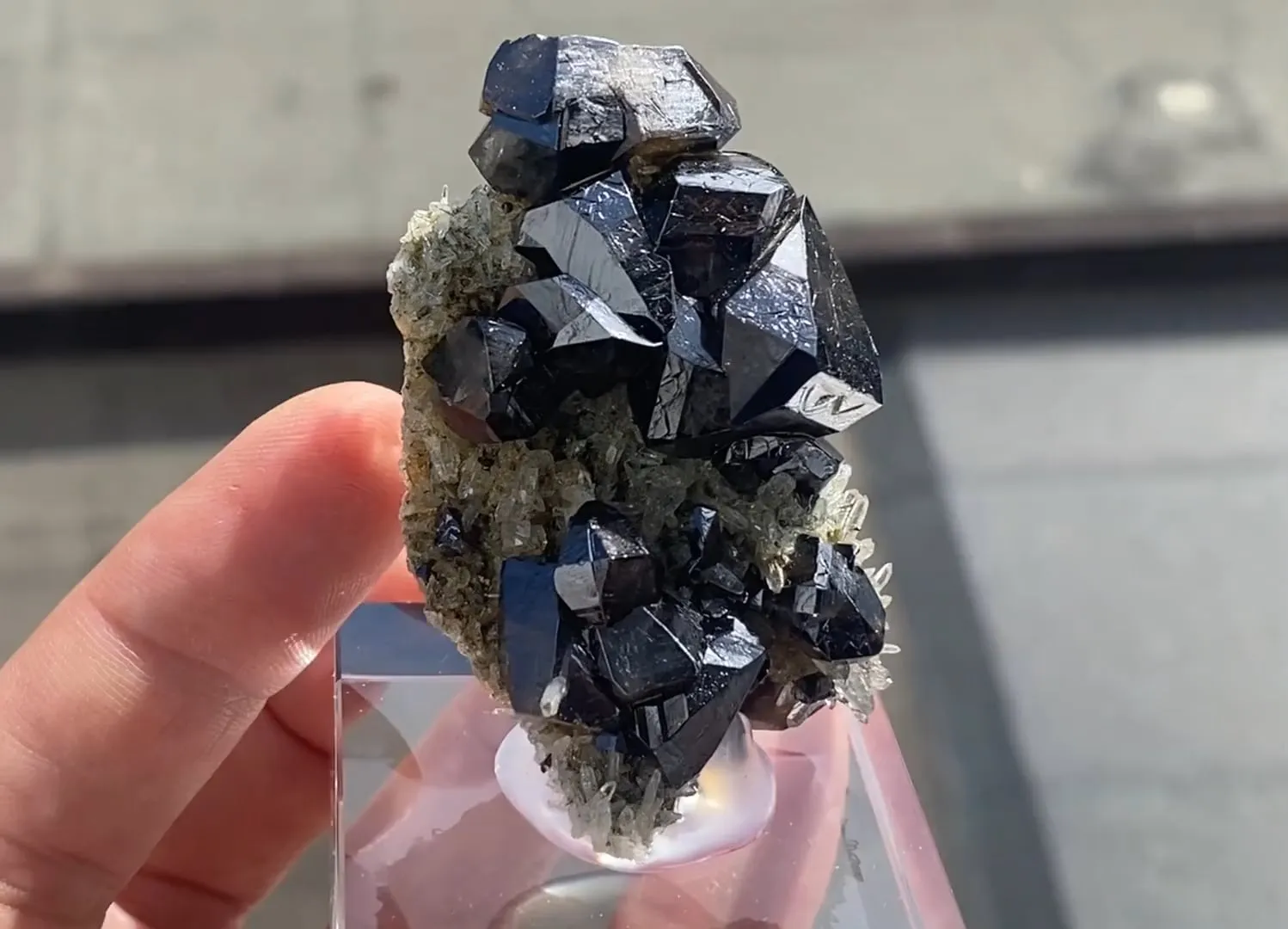 Cassiterite with Quartz - image 5