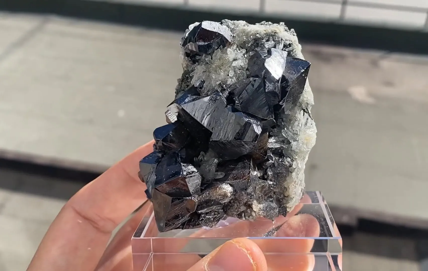 Cassiterite with Quartz - image 5