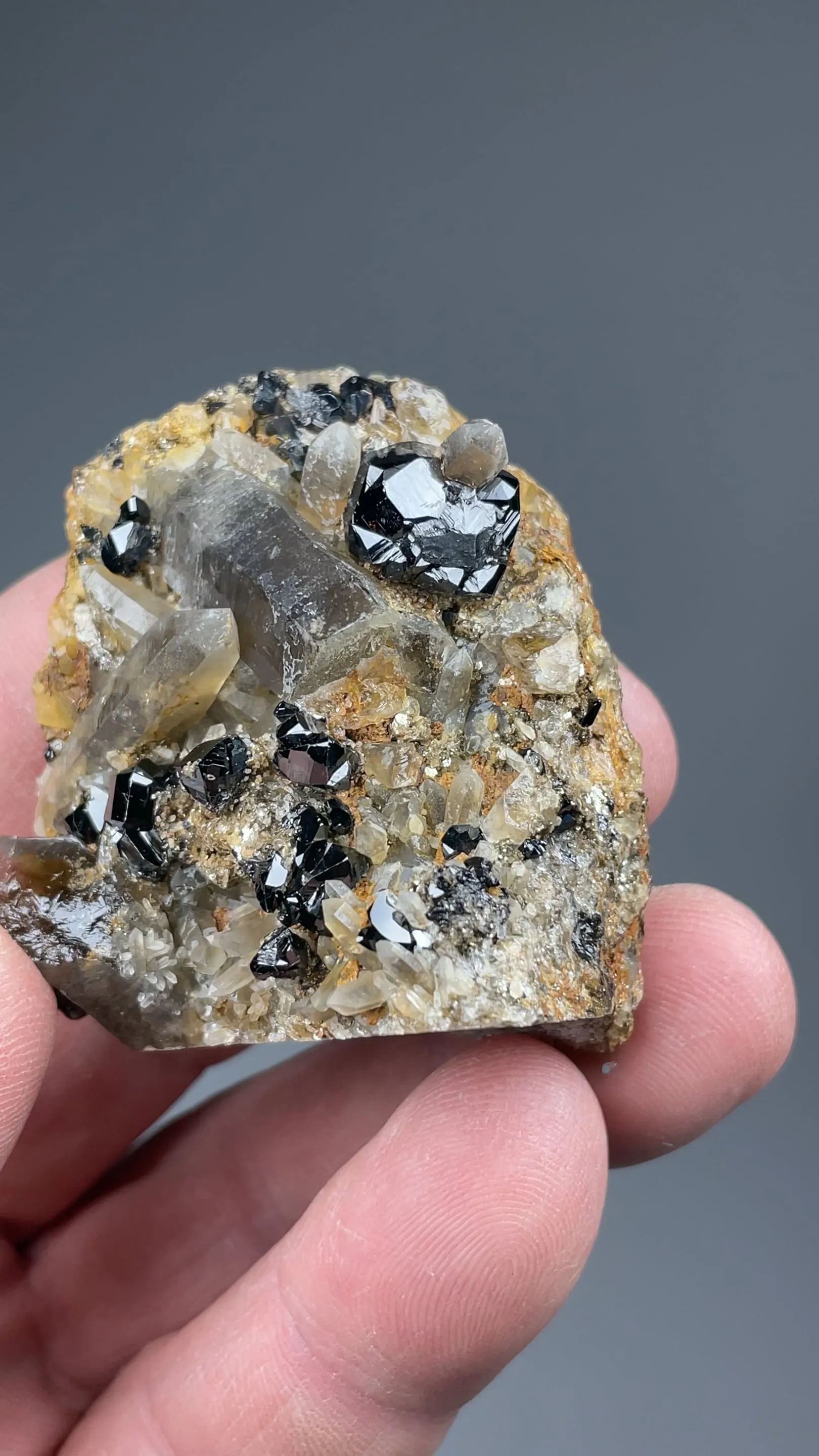 Cassiterite with Quartz - image 2
