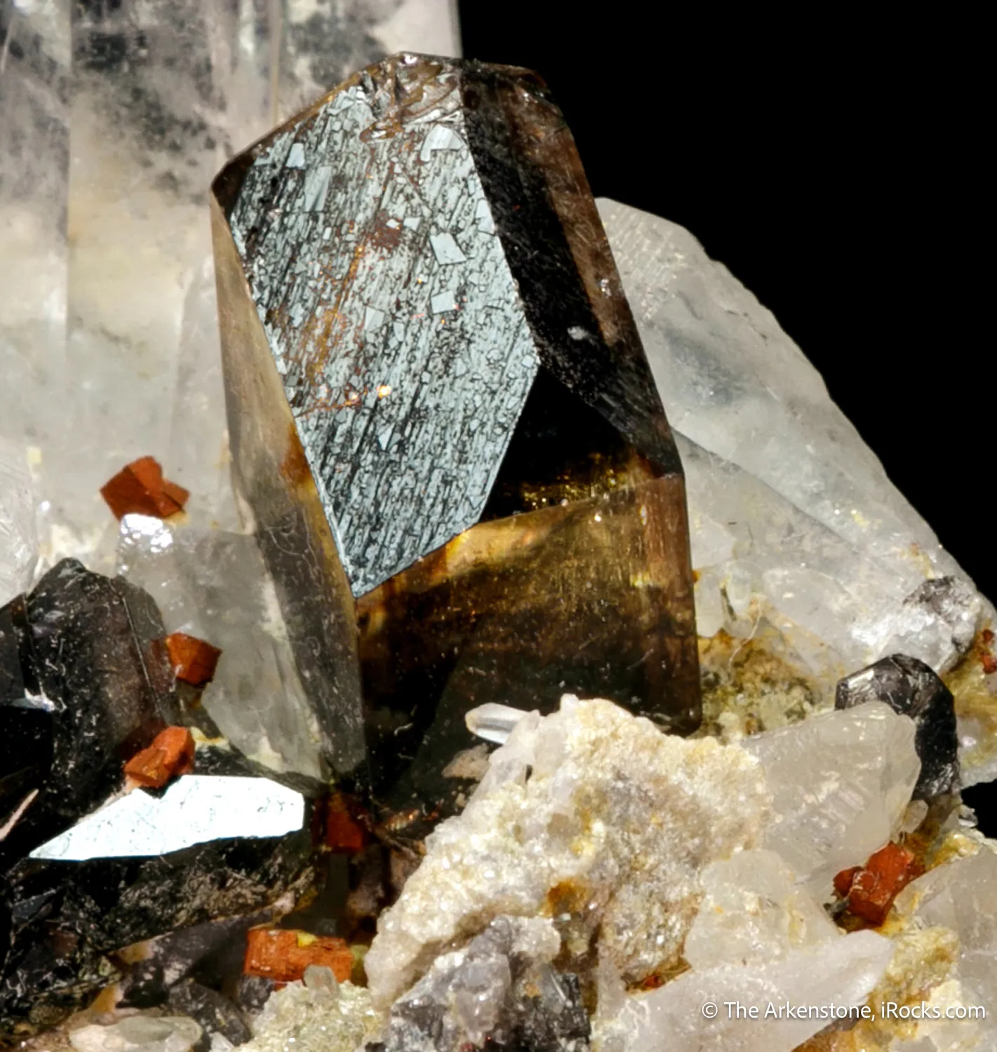 Cassiterite with Quartz - image 5