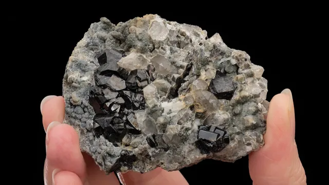 Cassiterite with Quartz and Mica