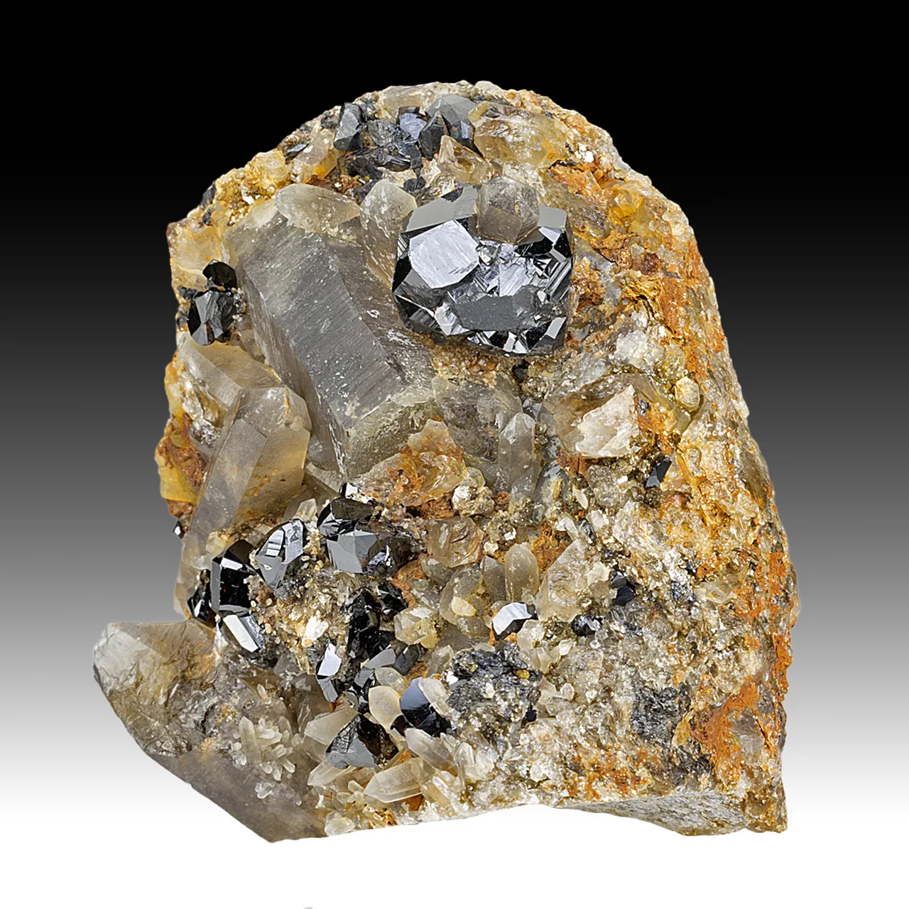 Cassiterite with Quartz - image 1