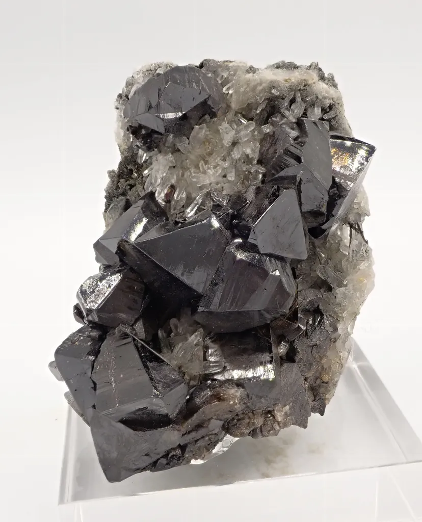 Cassiterite with Quartz image