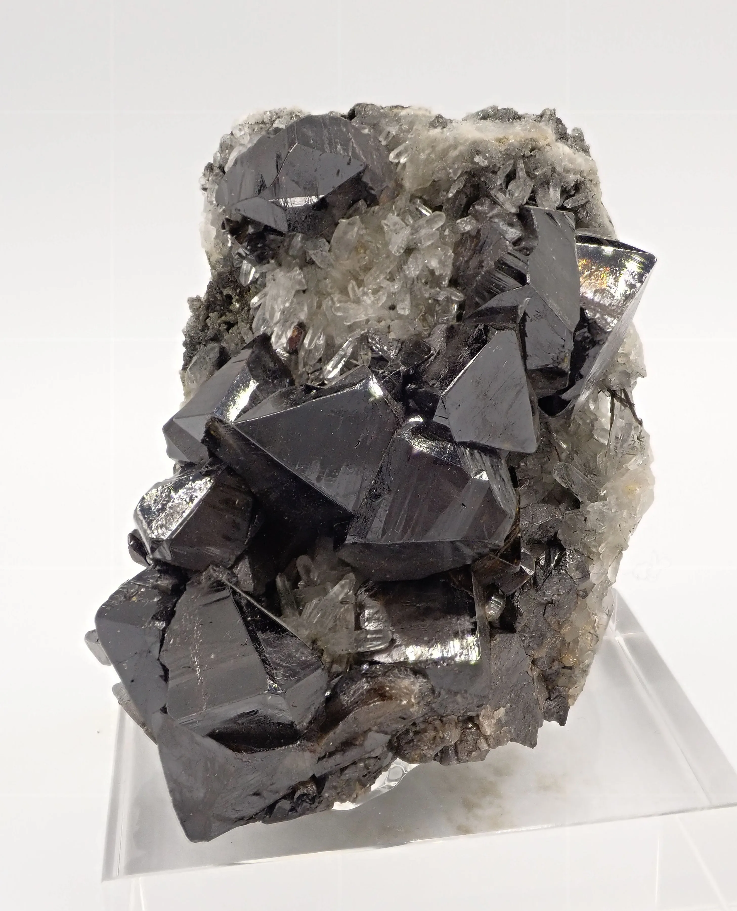 Cassiterite with Quartz - image 1