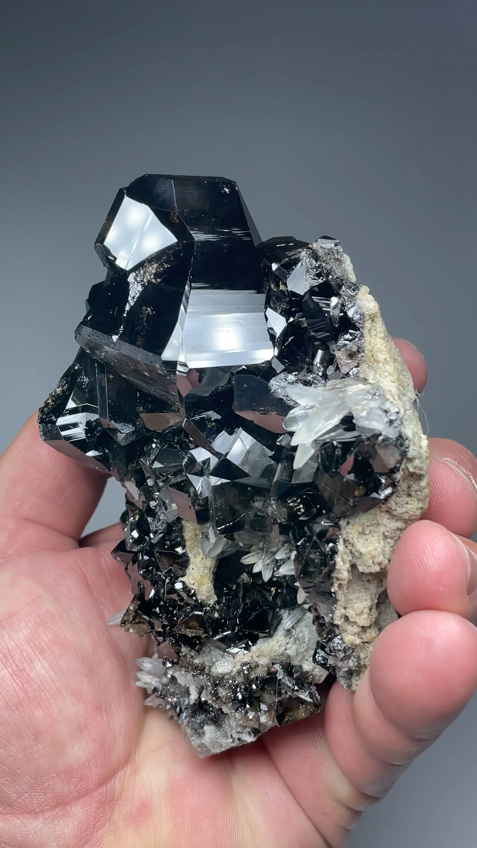 Cassiterite with Quartz - image 2