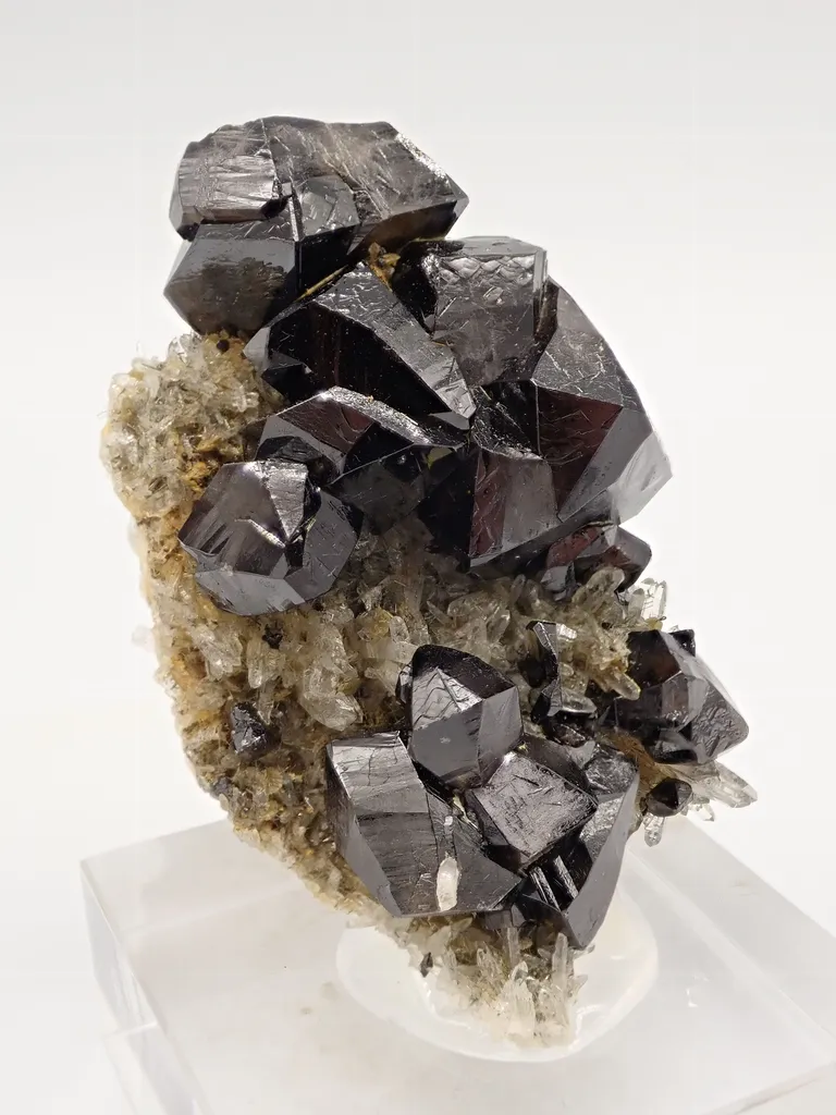 Cassiterite with Quartz image