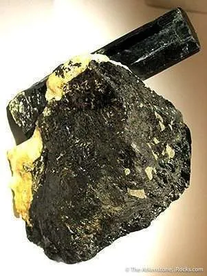 Cassiterite With Schorl image
