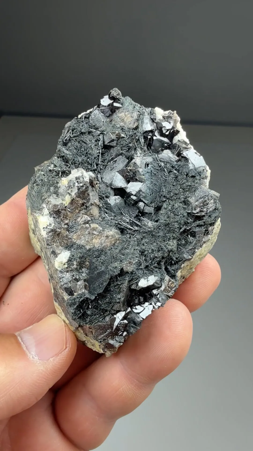 Cassiterite with Schorl, Topaz - image 2