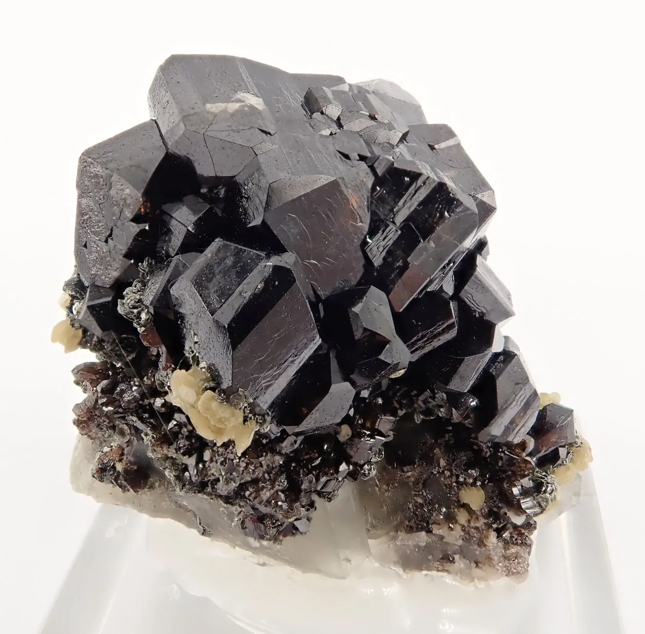 Cassiterite with Siderite and Fluorapatite - image 4