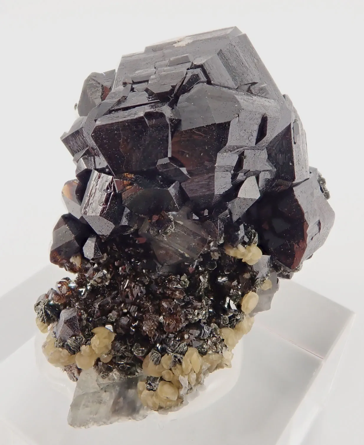 Cassiterite with Siderite and Fluorapatite - image 2