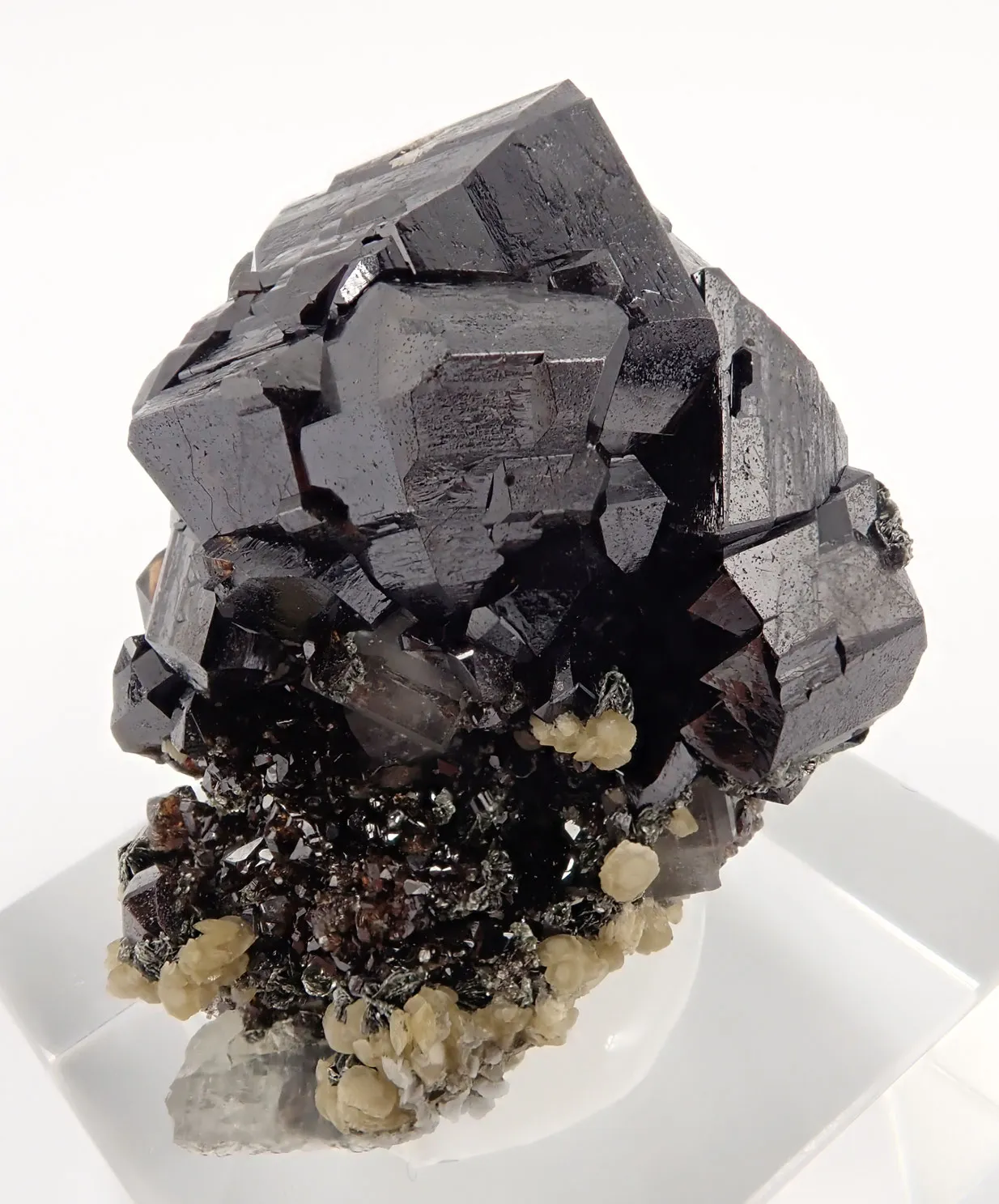 Cassiterite with Siderite and Fluorapatite - image 3