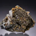 Cassiterite with Siderite on Quartz - image 1