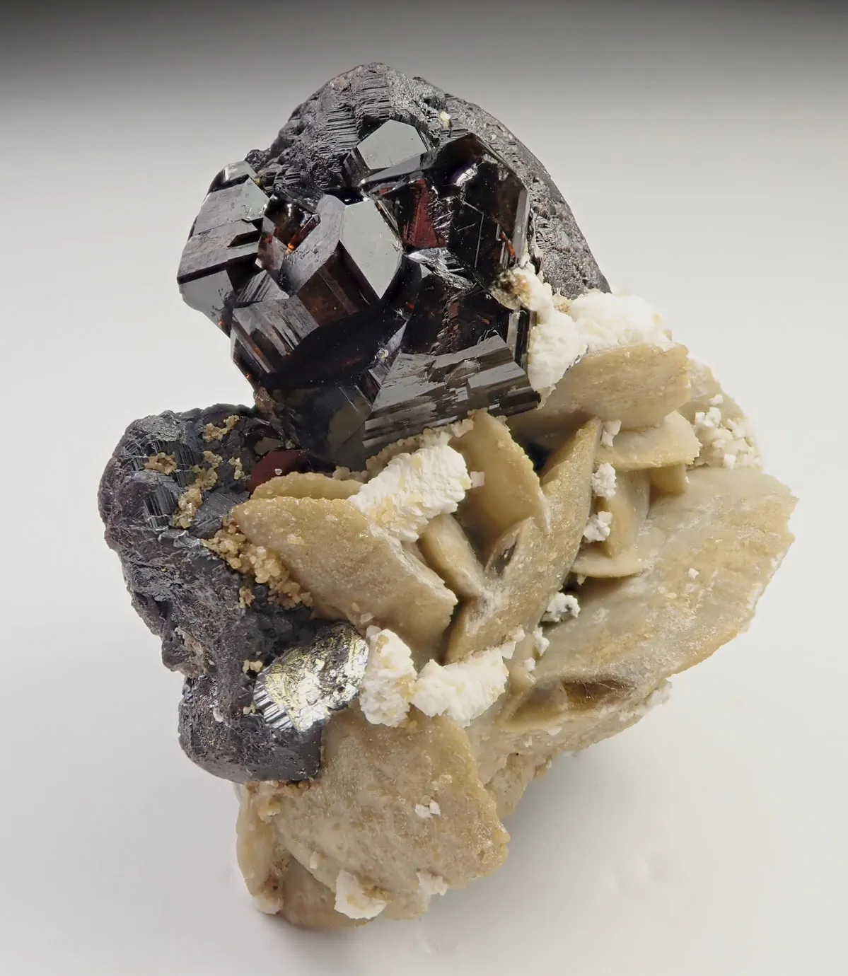 Cassiterite with Sphalerite and Siderite - image 4