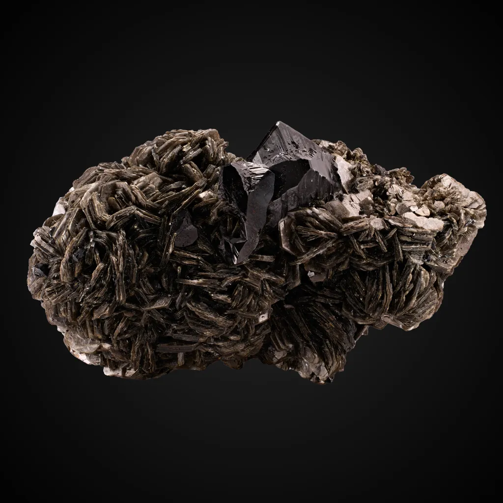 Cassiterite, Zinnwaldite image