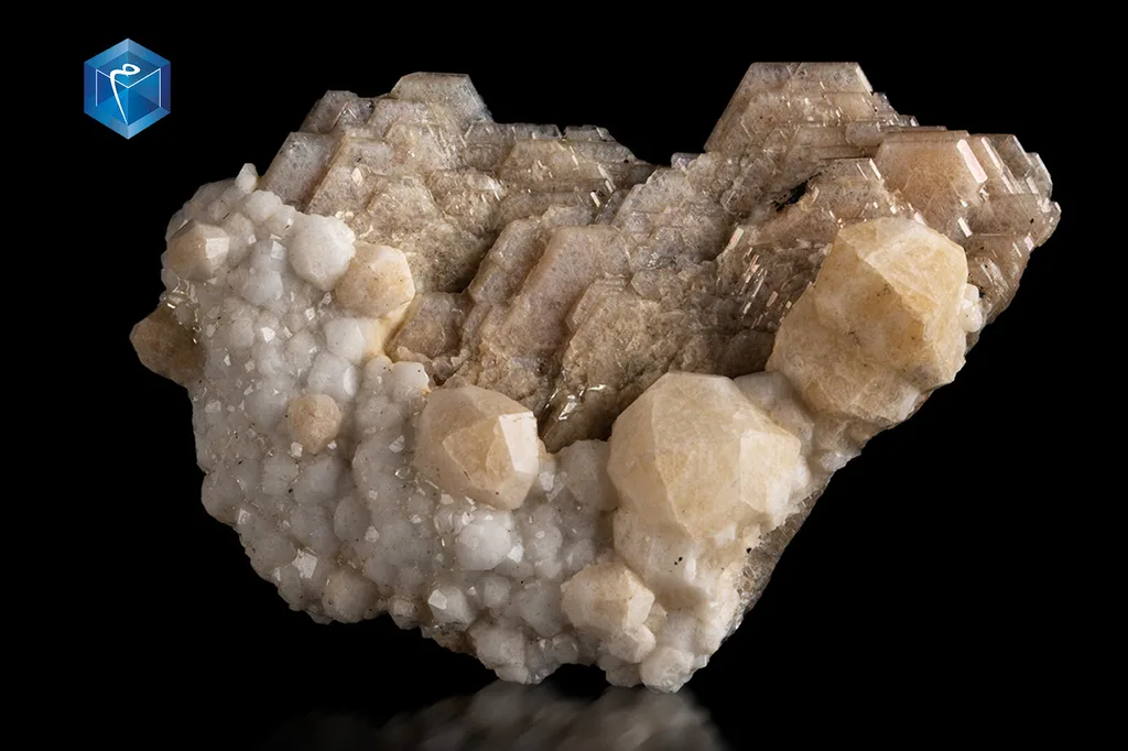 Catapleiite from Poudrette Quarry, Mont Saint-Hilaire, Québec, Canada image
