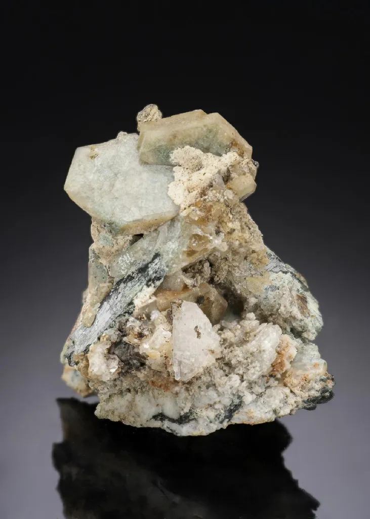 Catapleiite with Aegirine image