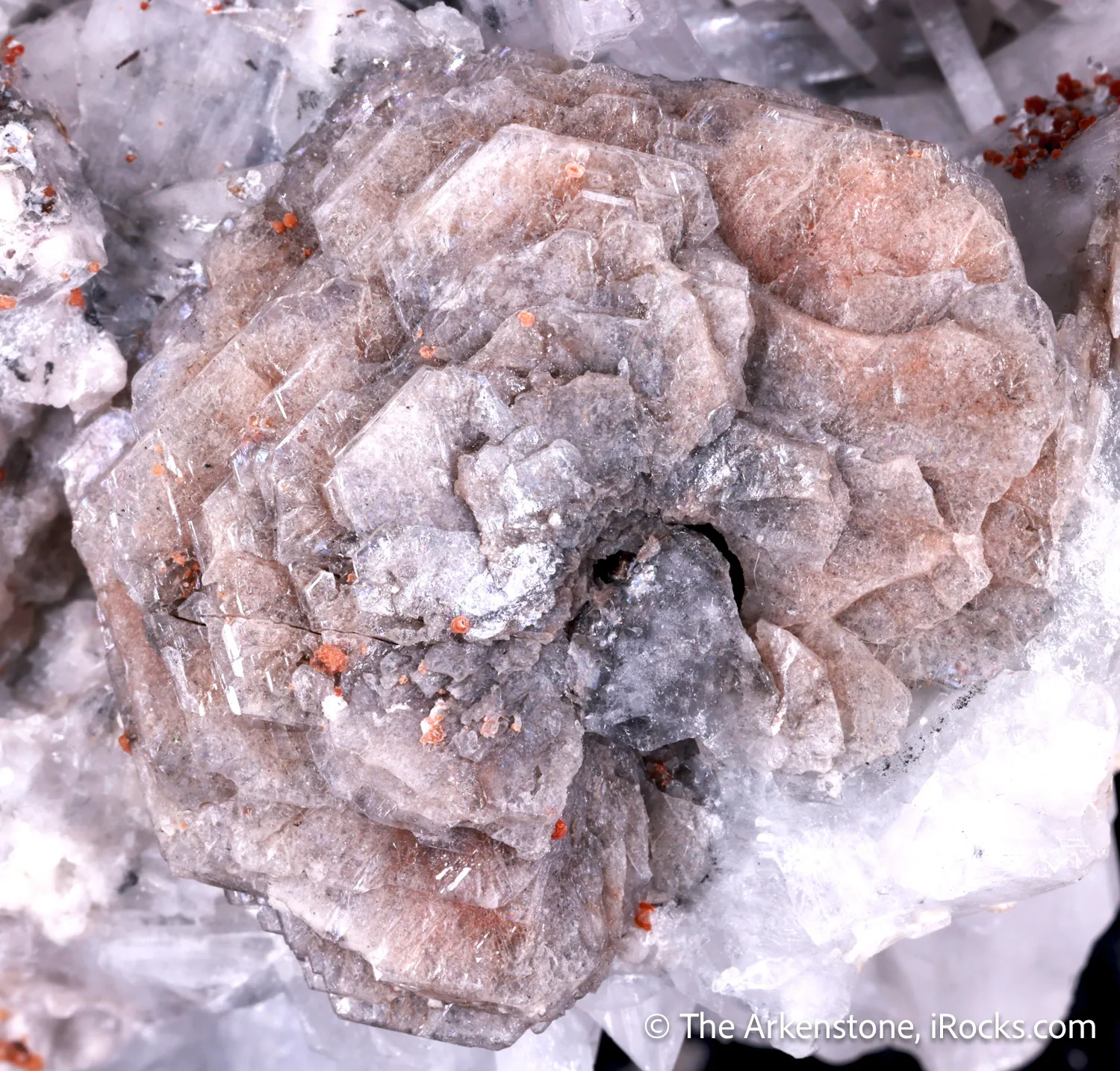Catapleiite with Natrolite and Aegirine - image 3