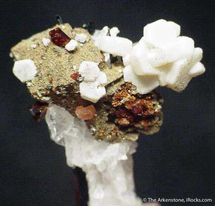 Catapleite Ps. Fluorite With Epididymite, Mn-Neptunite and Aegirine image