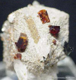 Catapleite Ps. Fluorite With Mn-Neptunite And Aegirine image