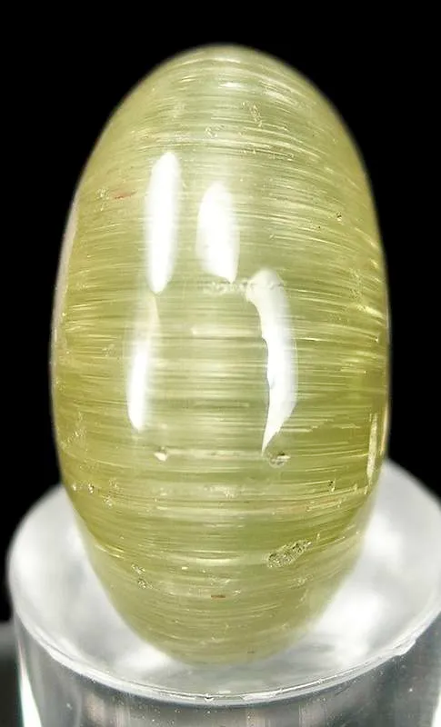 Cats-Eye Tourmaline Cabochon image