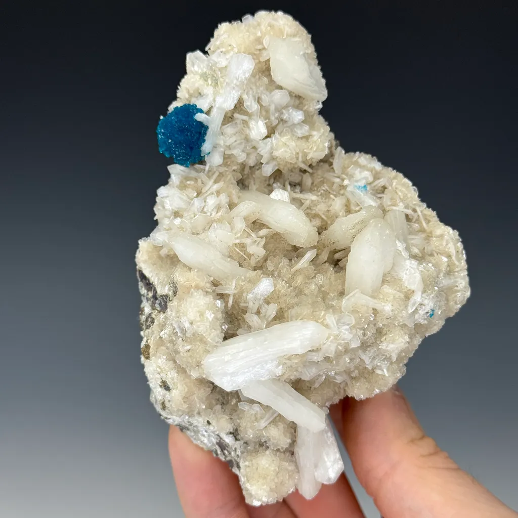 Cavansite and Stilbite image
