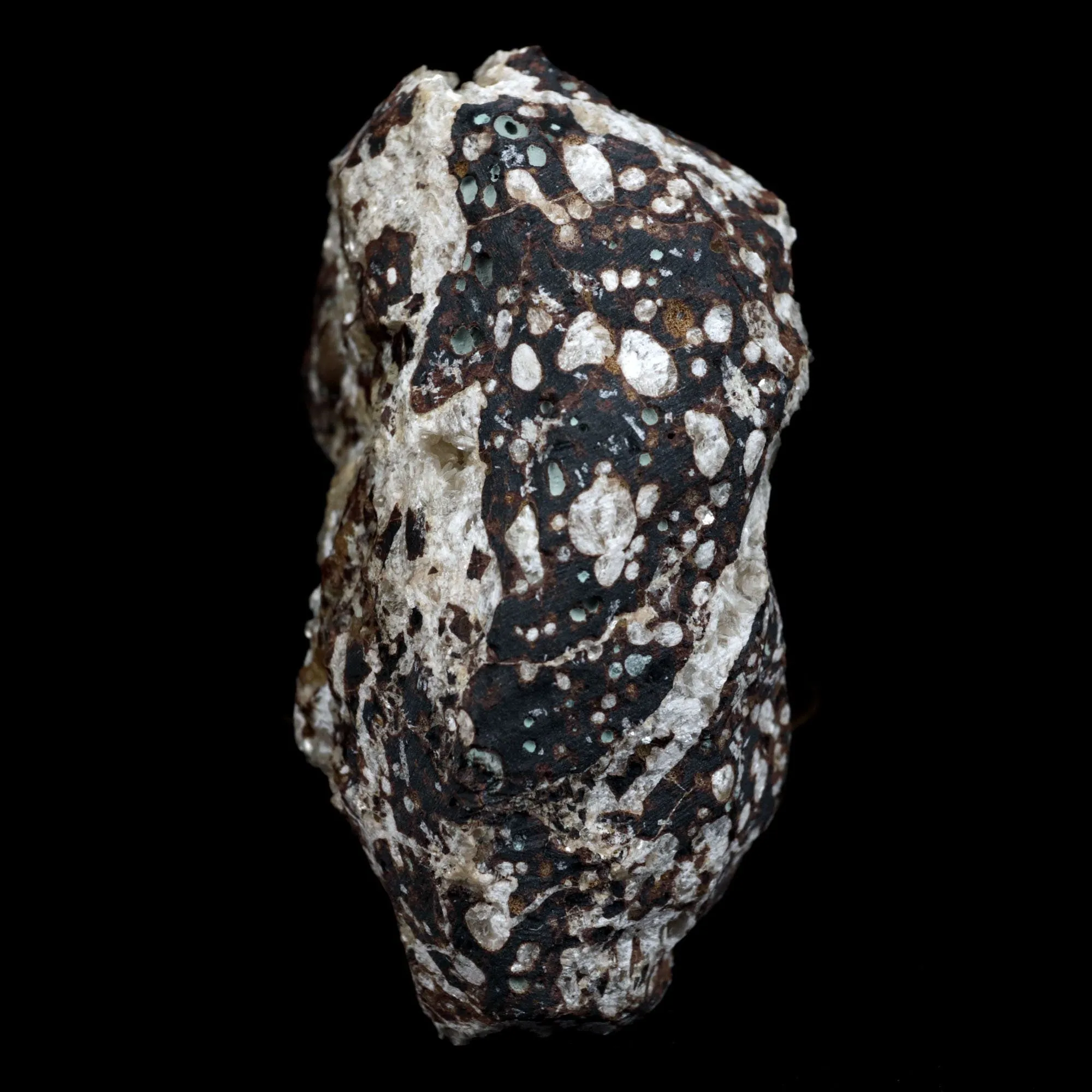 Cavansite Ball on Heuandite (Rare Find) Natural Mineral Specimen - image 6