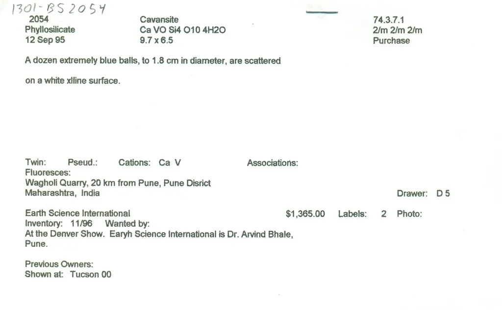 Cavansite - image 6