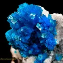 Cavansite - Calcite on Stilbite - image 2