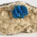 Cavansite, Calcite, Stilbite-Ca - image 1