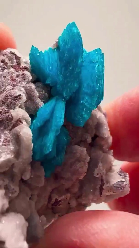 Cavansite COLOR THAT DOESN’T EVEN LOOK REAL - image 4