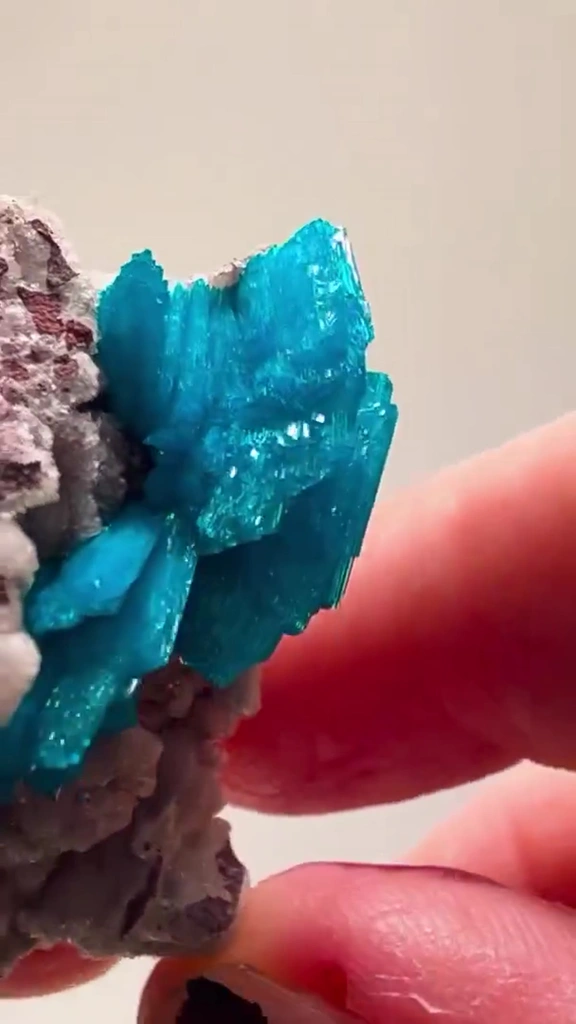 Cavansite COLOR THAT DOESN’T EVEN LOOK REAL - image 2