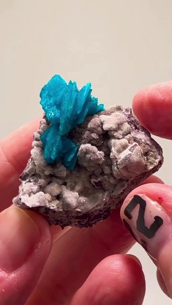 Cavansite COLOR THAT DOESN’T EVEN LOOK REAL image