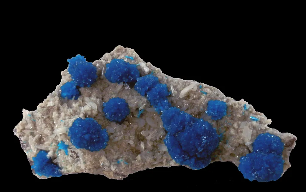 Cavansite from Inde, Maharashtra, Division Pune, District de Pune image