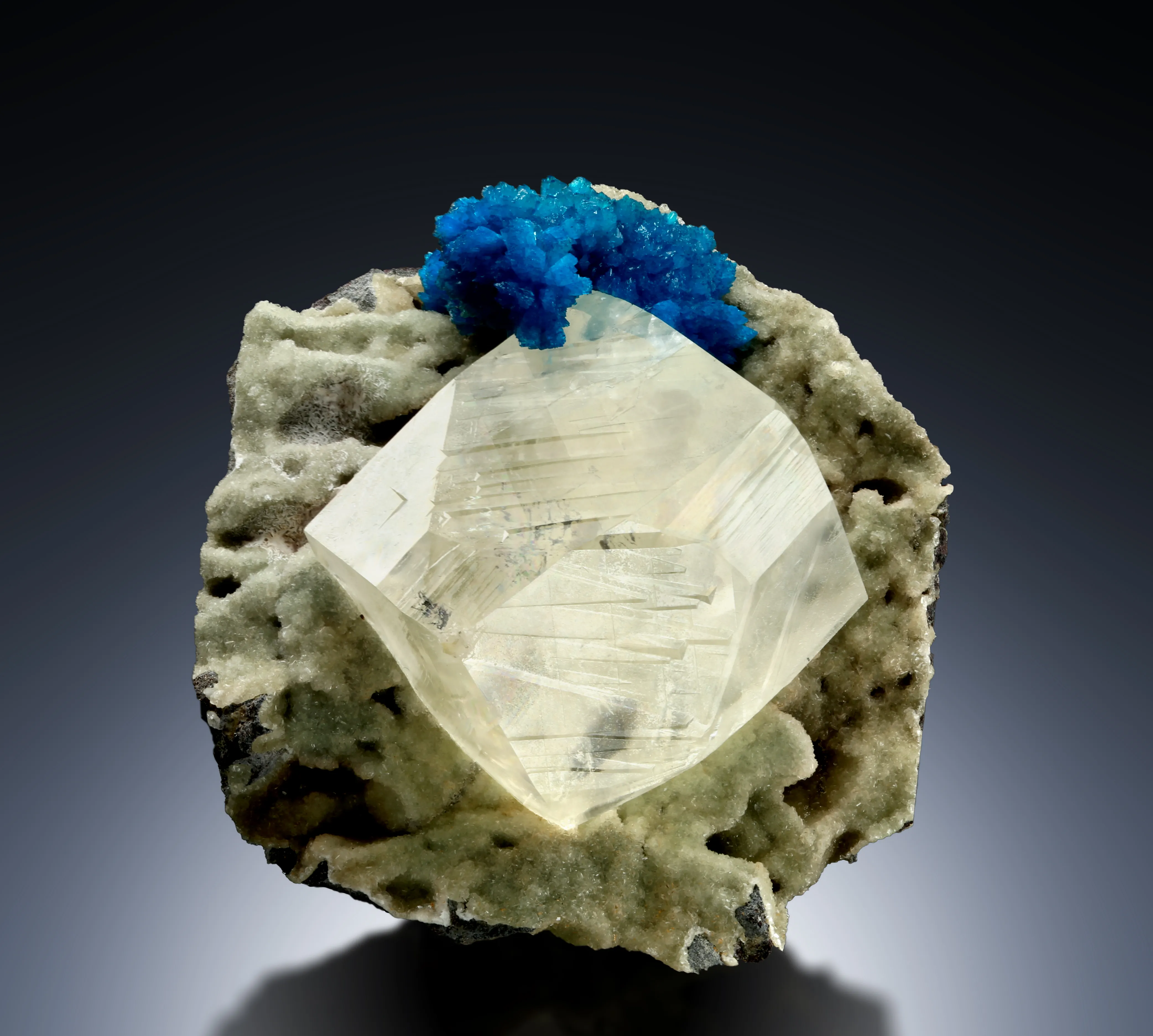 Cavansite from India, Maharashtra, Wagholi Quarries - image 1