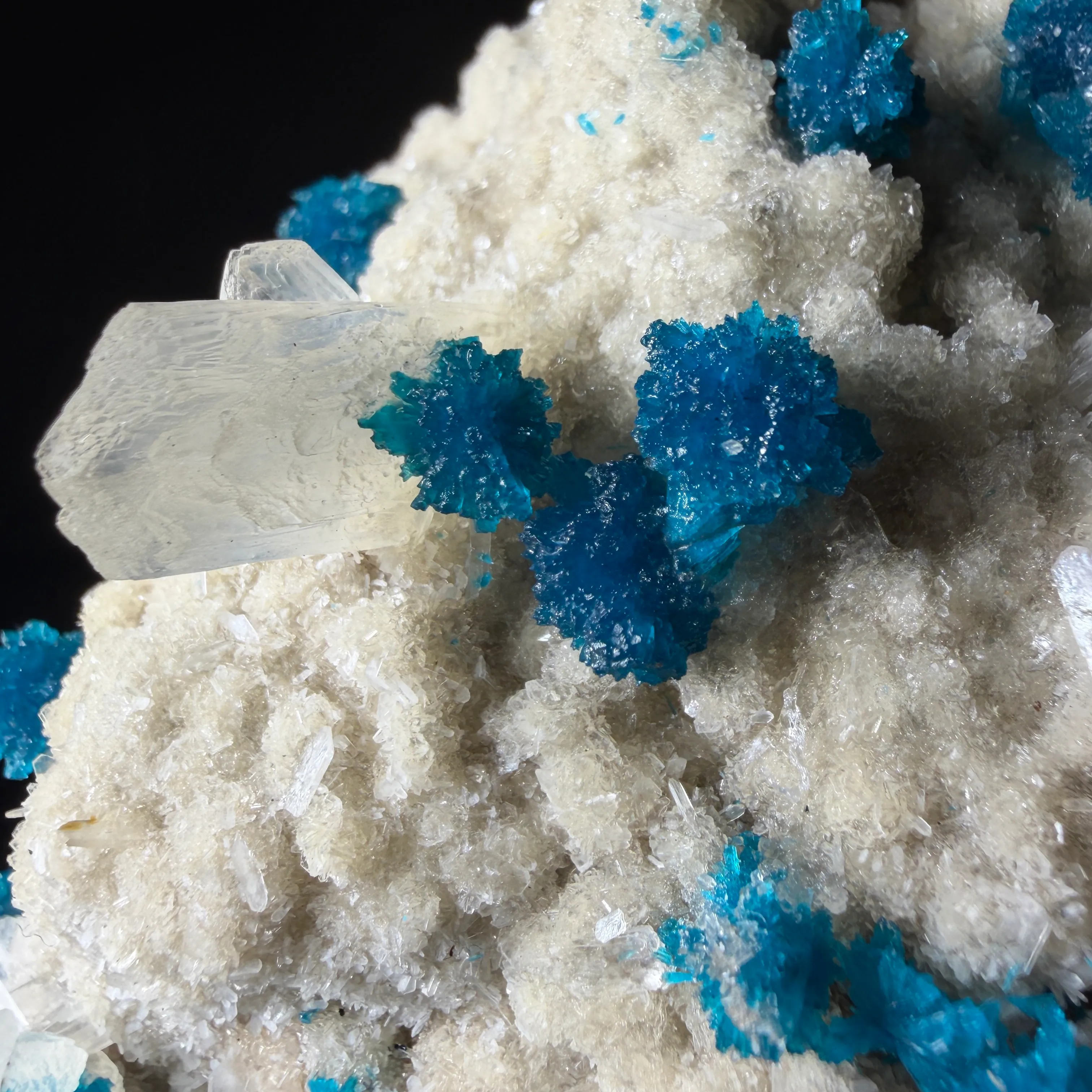 Cavansite from India, Maharashtra, Wagholi Quarries - image 9