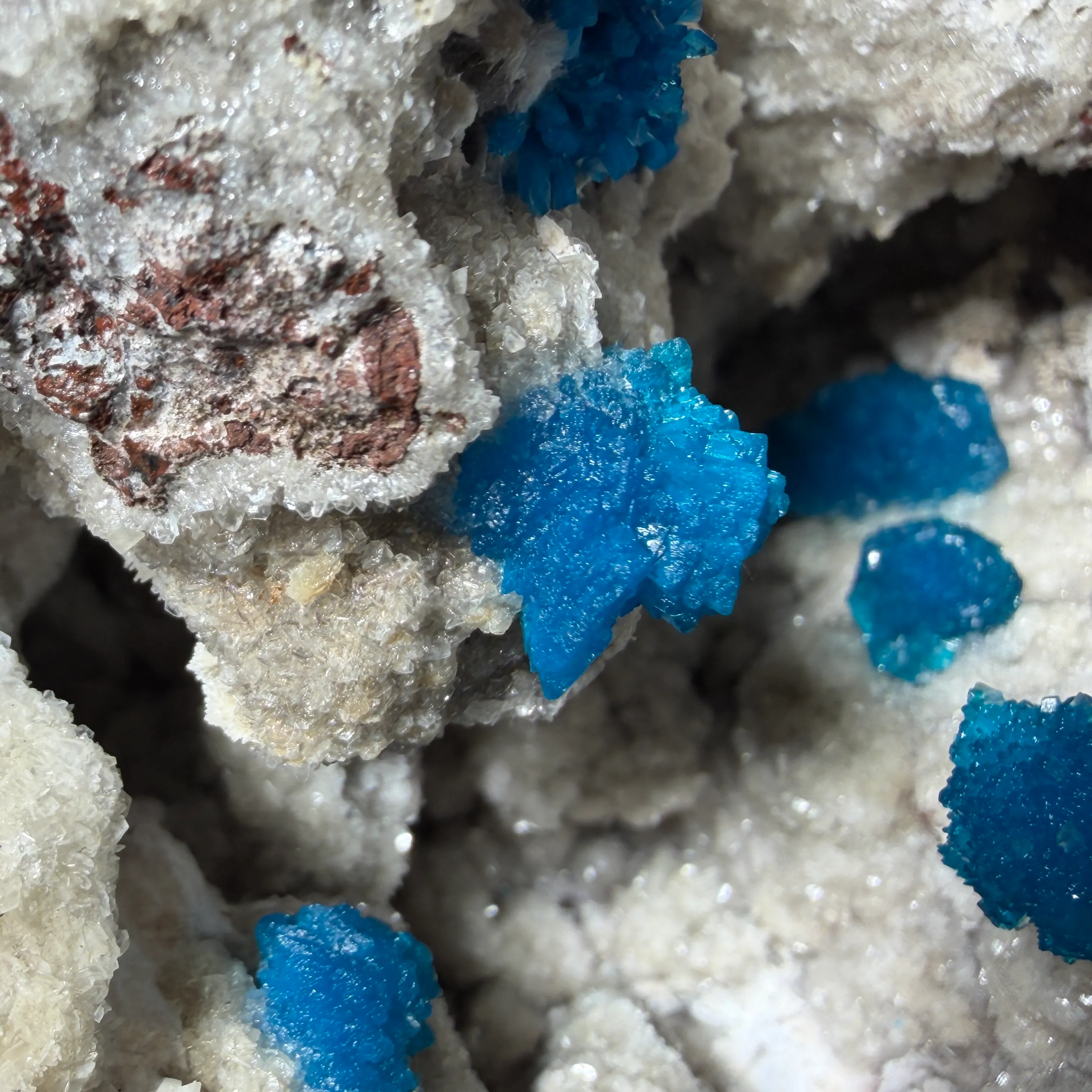 Cavansite from India, Maharashtra, Wagholi Quarries - image 3