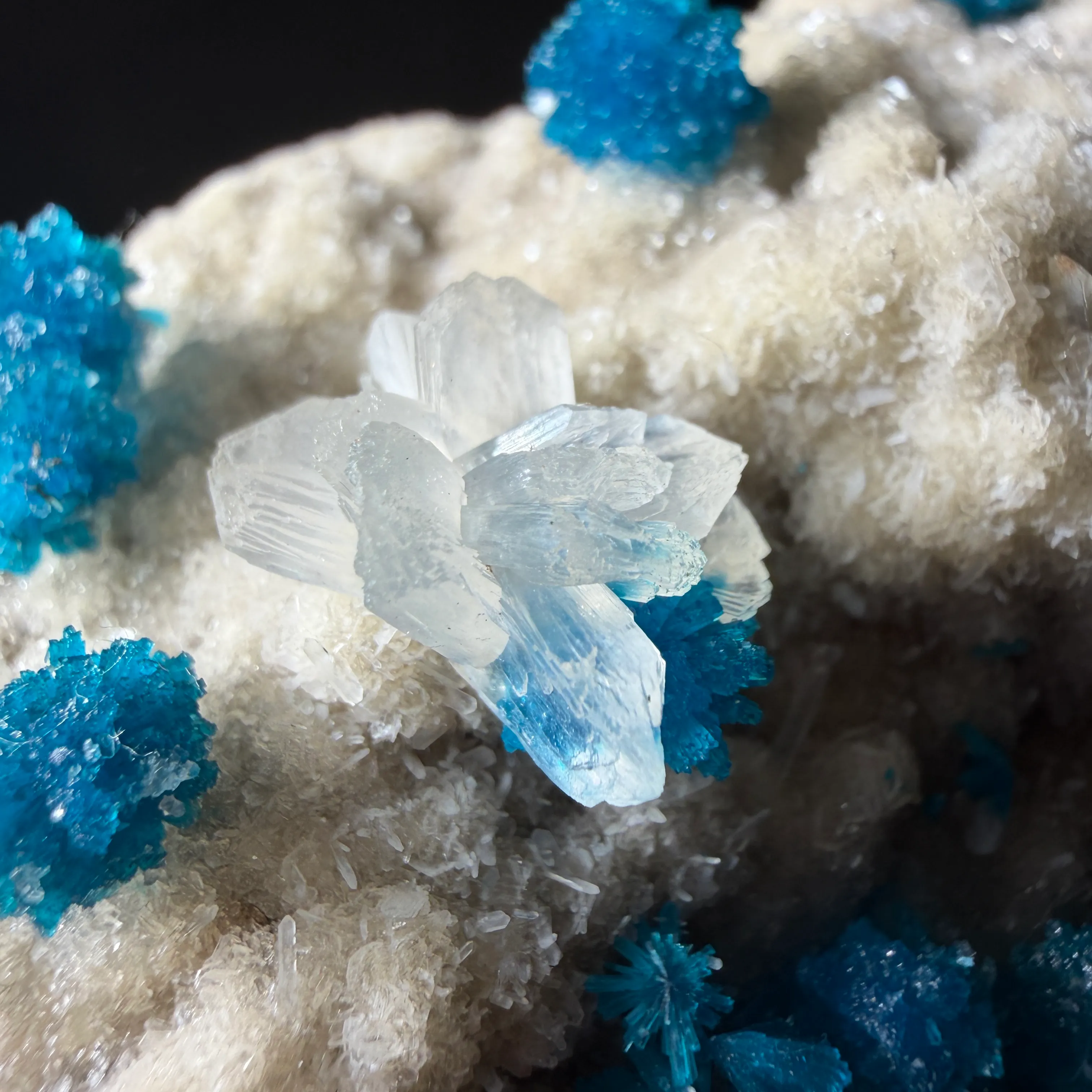 Cavansite from India, Maharashtra, Wagholi Quarries - image 4