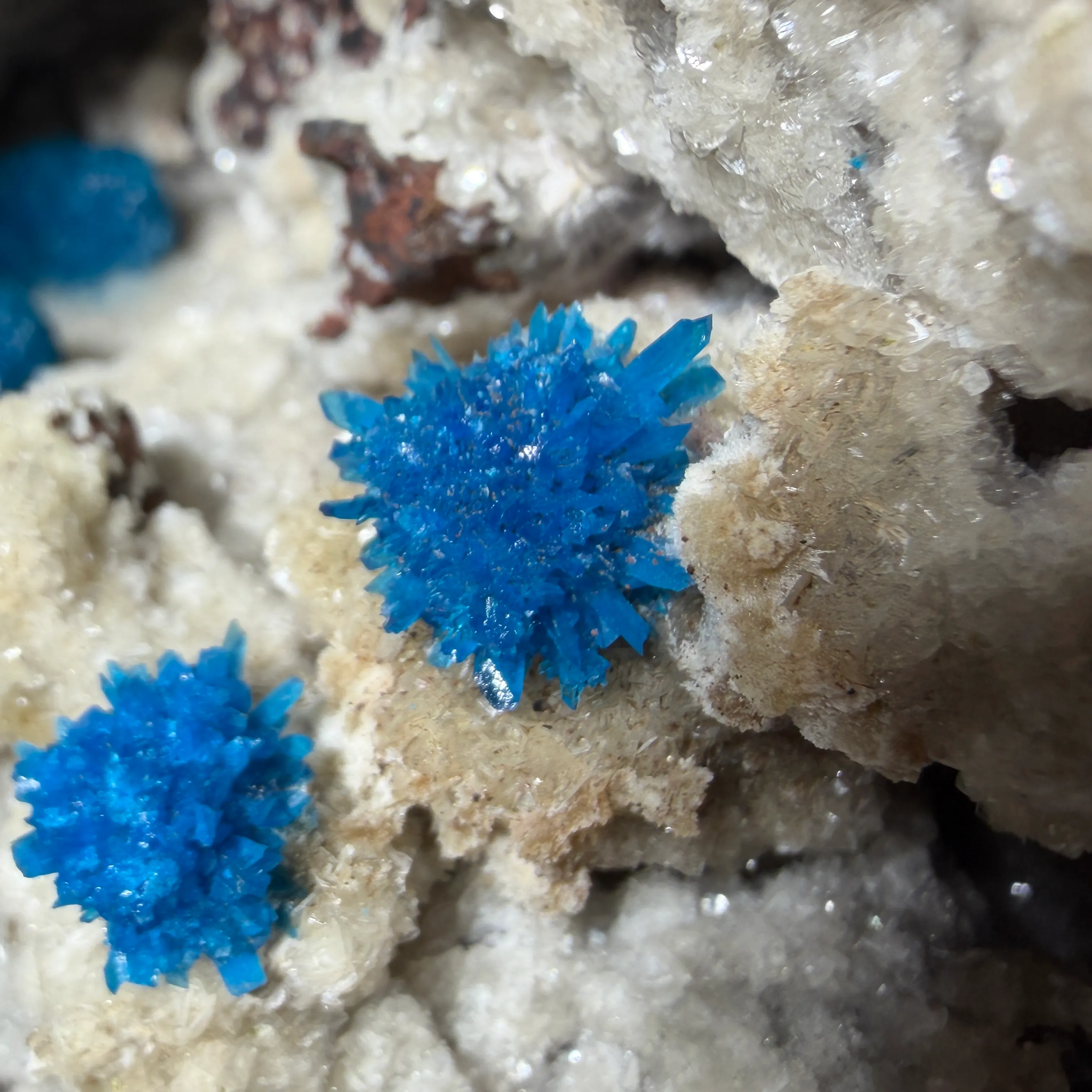 Cavansite from India, Maharashtra, Wagholi Quarries - image 6