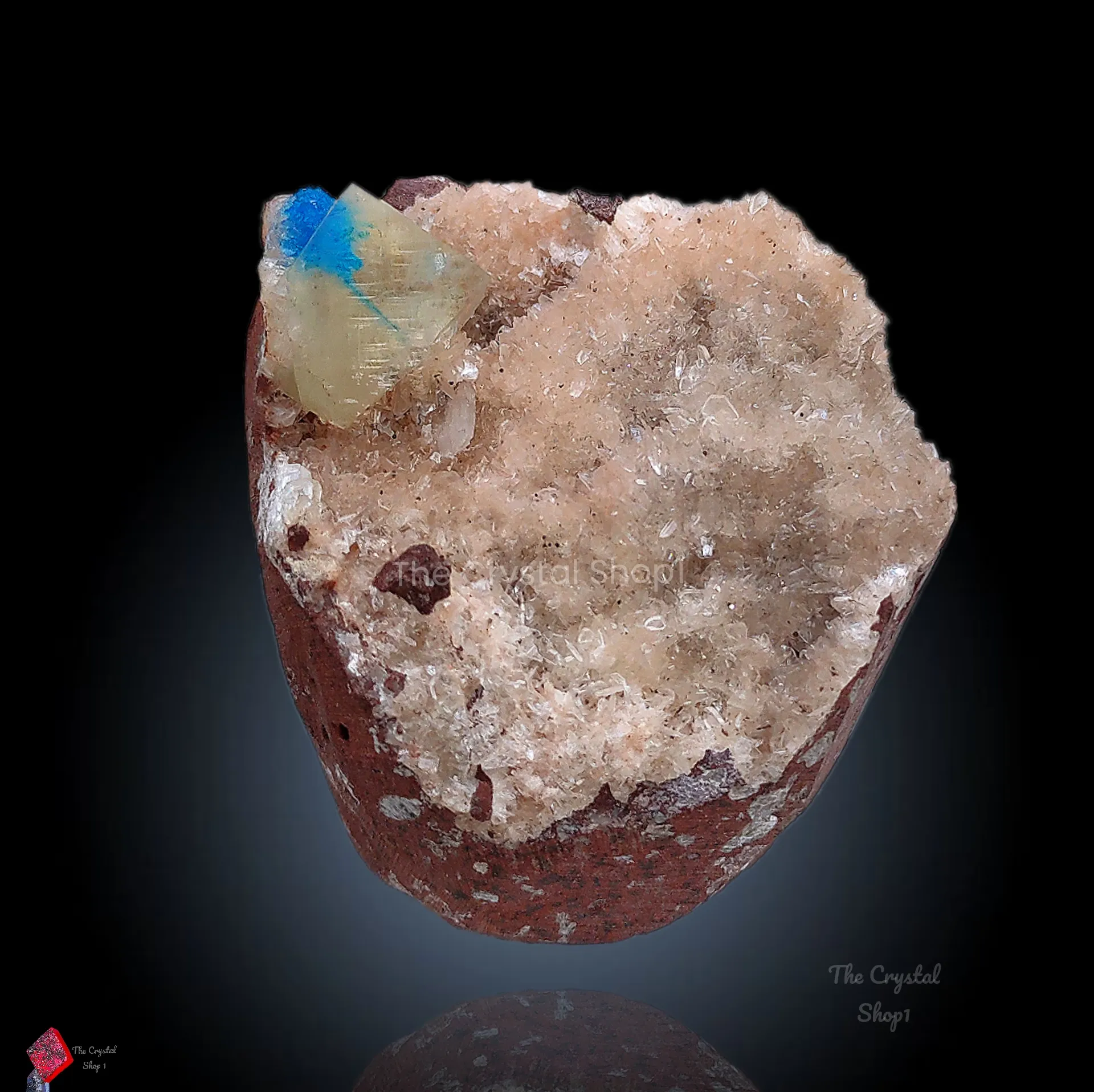 Cavansite from India, Maharashtra, Wagholi Quarries - image 4