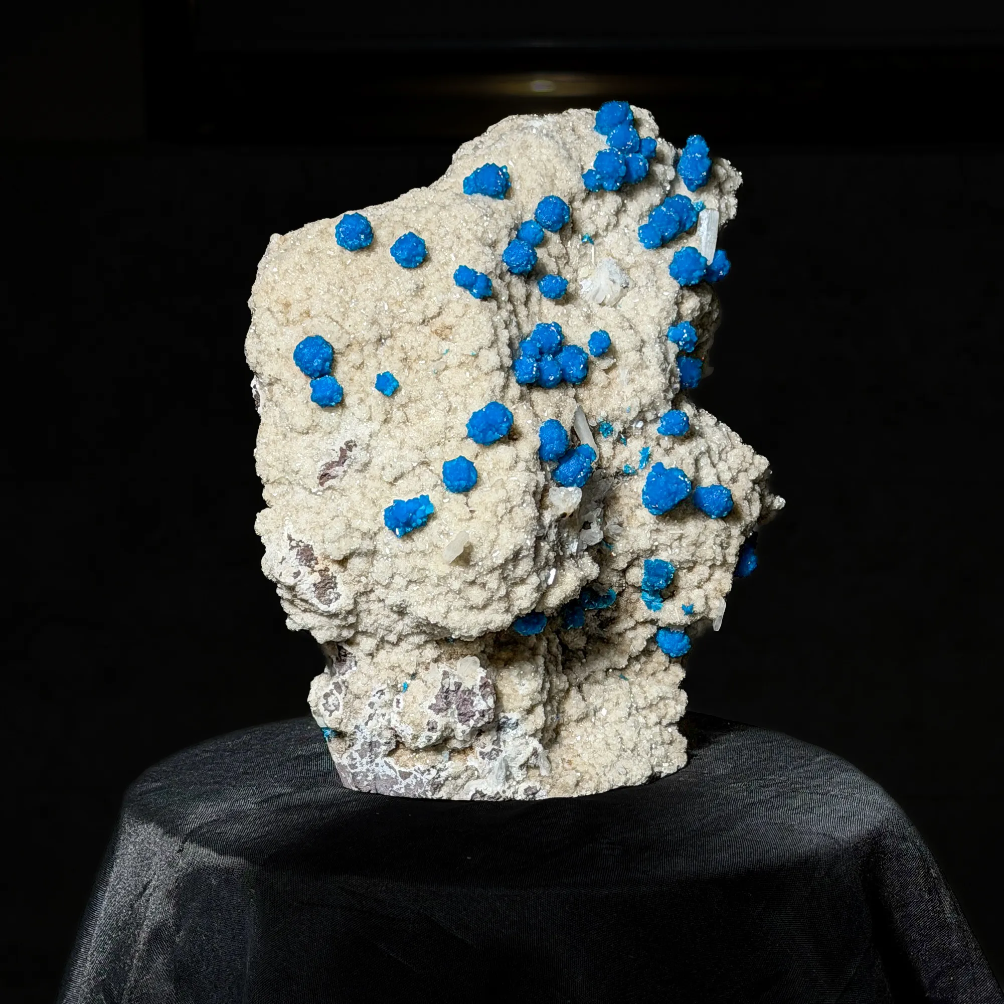 Cavansite from India, Maharashtra, Wagholi Quarries - image 1