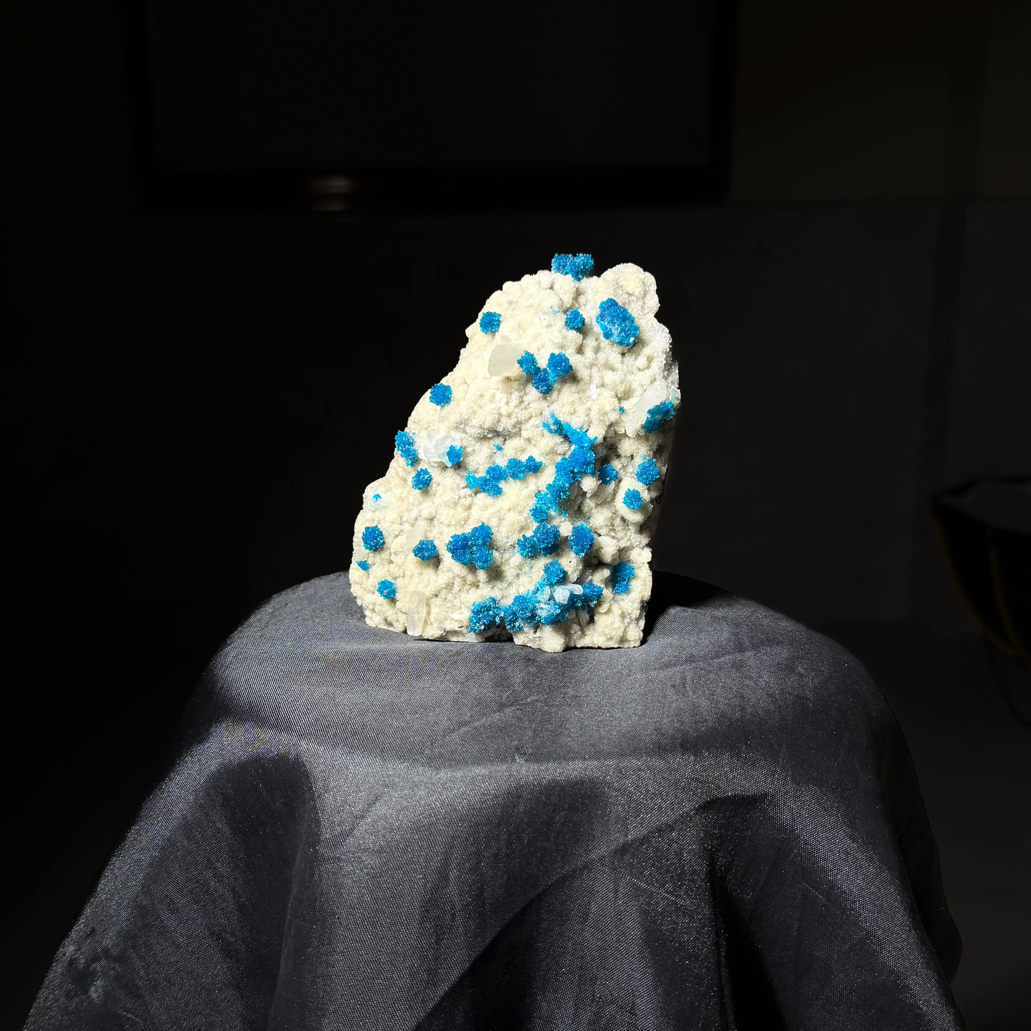 Cavansite from India, Maharashtra, Wagholi Quarries - image 2