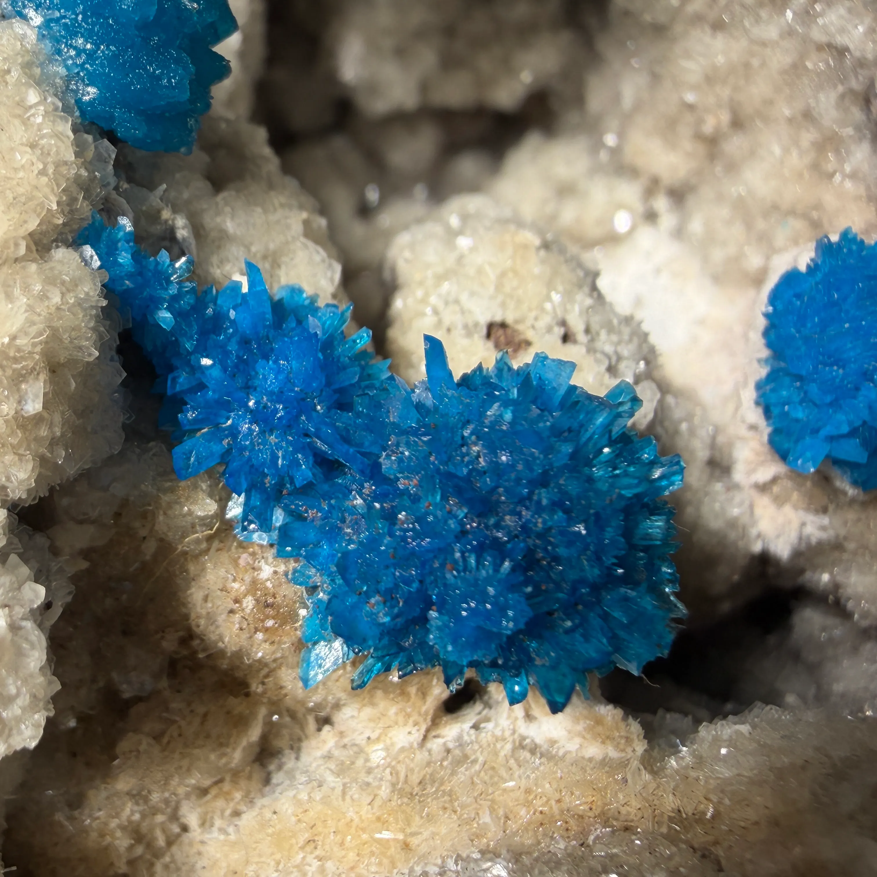 Cavansite from India, Maharashtra, Wagholi Quarries - image 2
