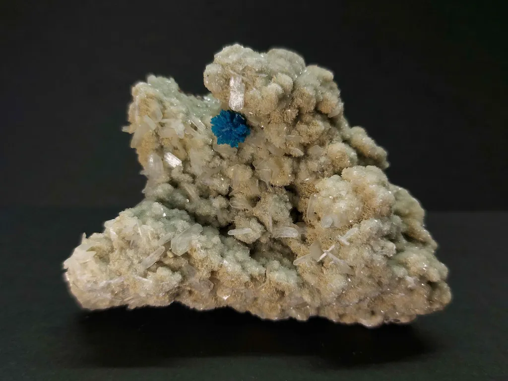 Cavansite from India, Maharashtra, Wagholi Quarries image