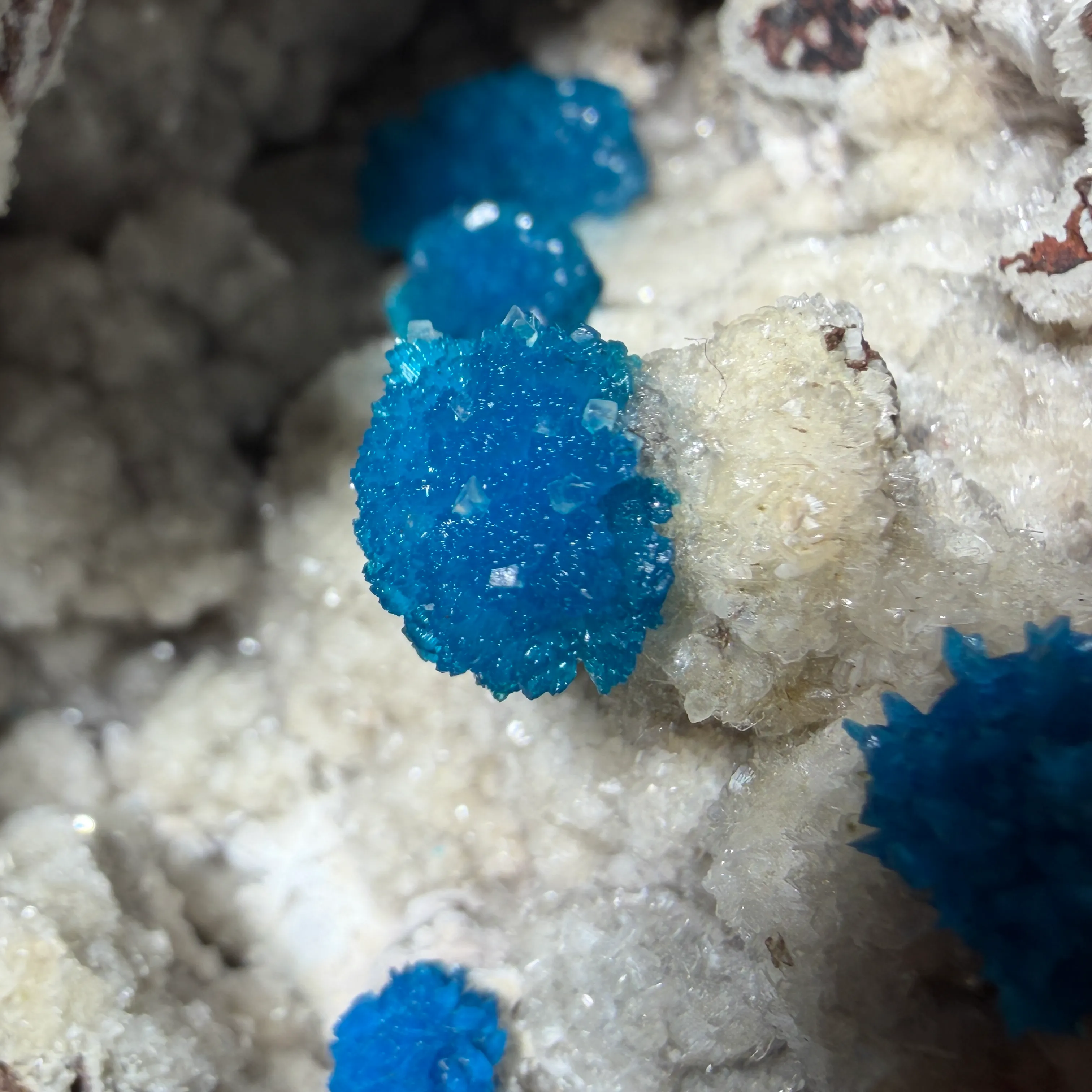 Cavansite from India, Maharashtra, Wagholi Quarries - image 4