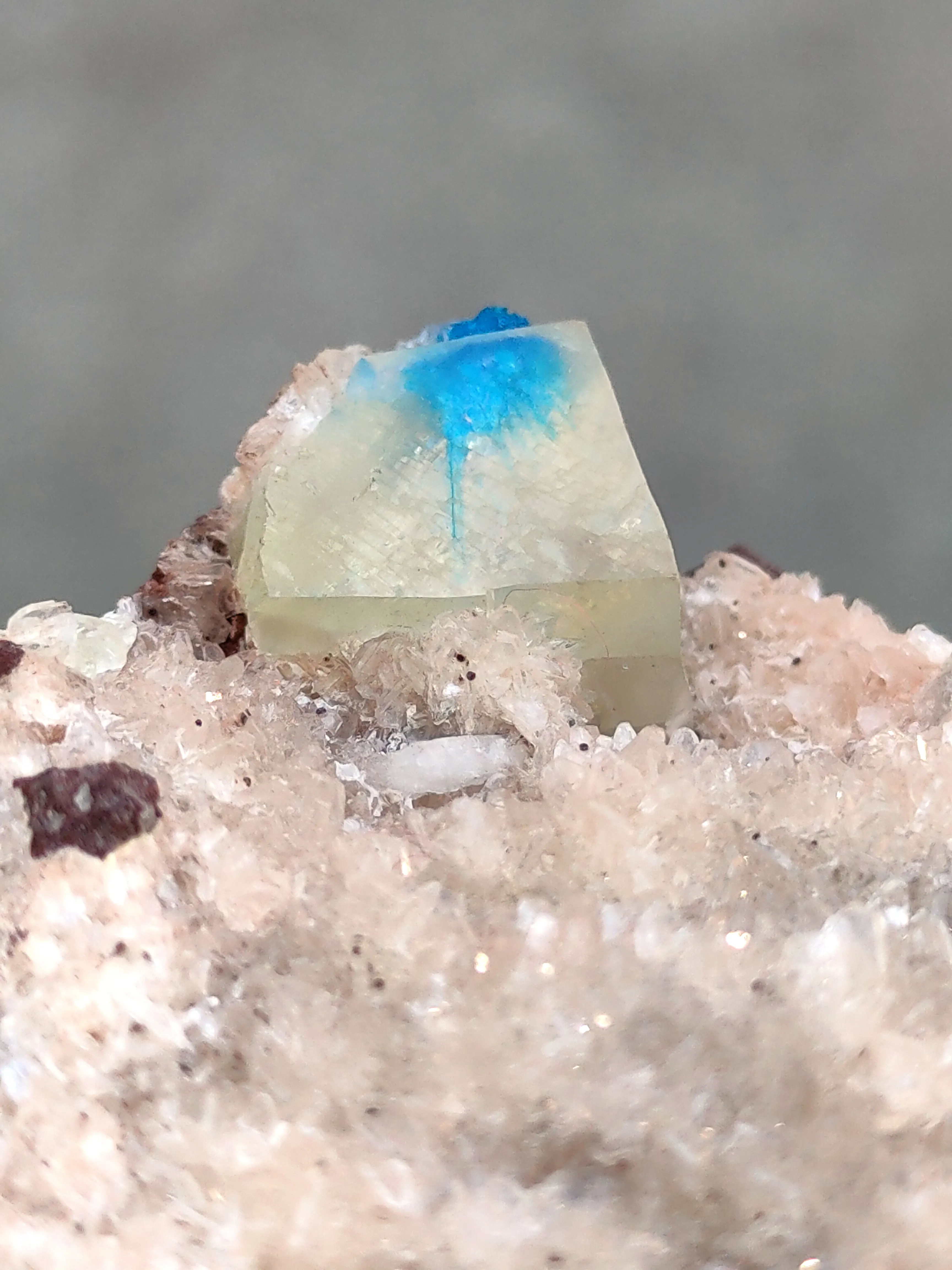 Cavansite from India, Maharashtra, Wagholi Quarries - image 2
