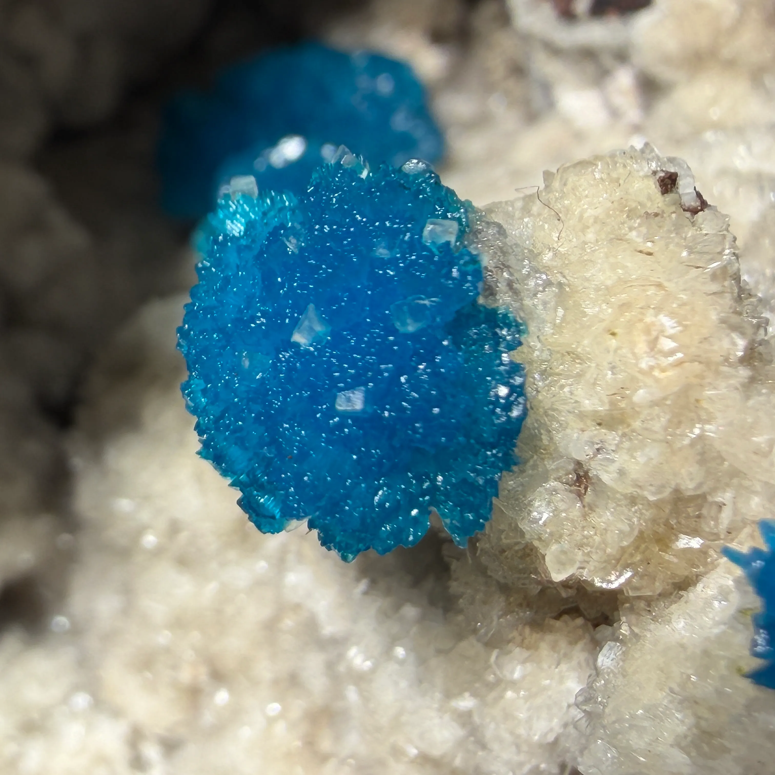 Cavansite from India, Maharashtra, Wagholi Quarries - image 8